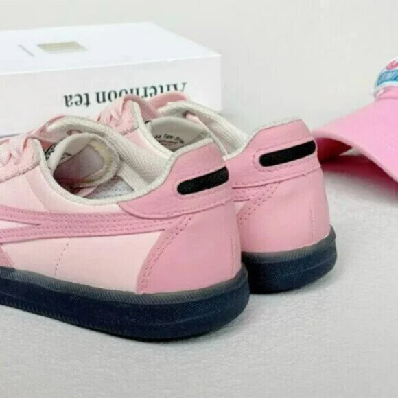 😊Onitsuka Tiger Women's Pink Trainers low-top sneakers for women - Picture 4 of 5